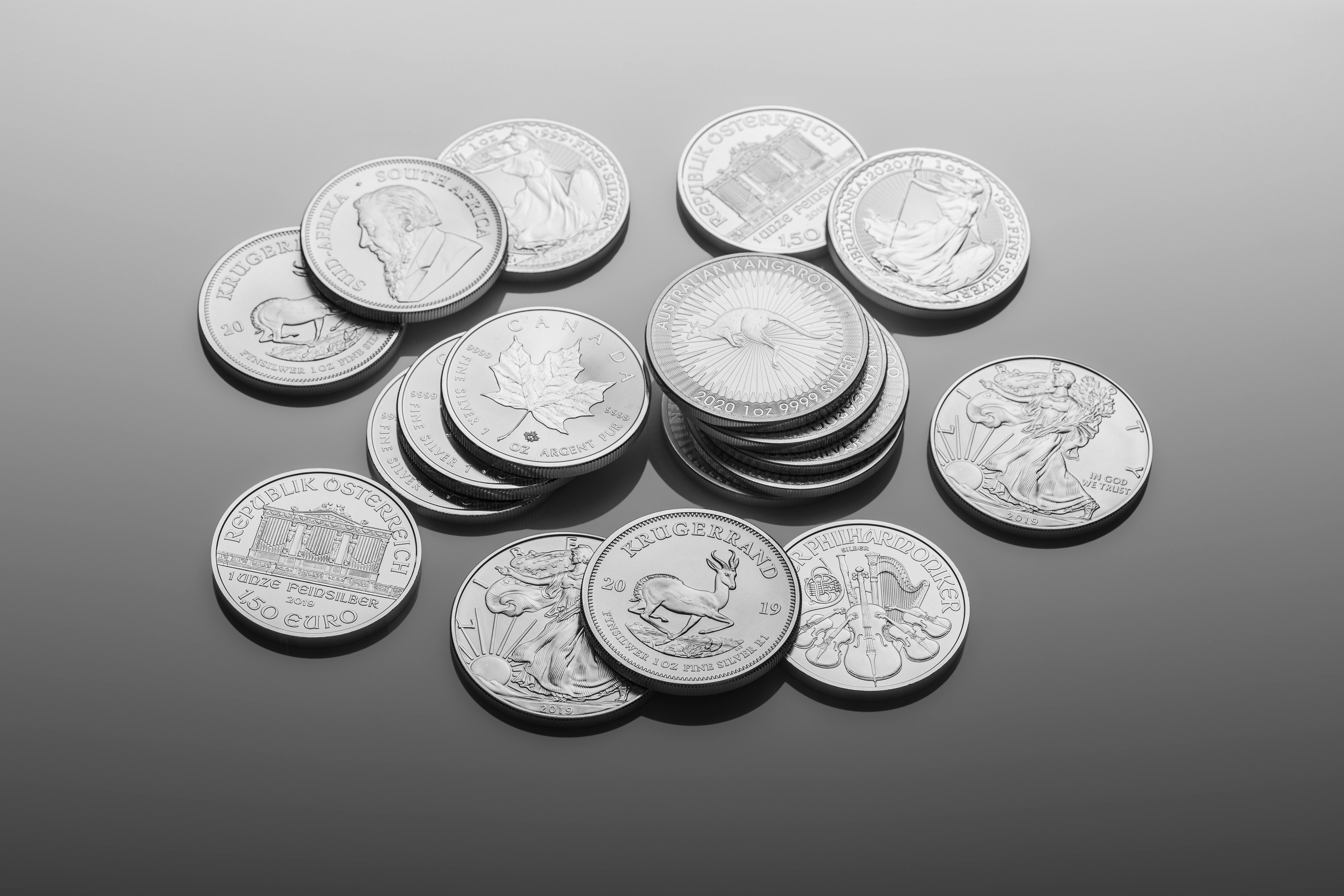Monedas de plata de 1 oz: precio, valor y cuáles comprar