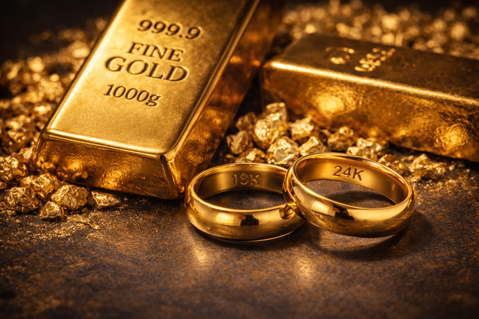 Qué son los quilates del oro y cómo influyen en su precio.